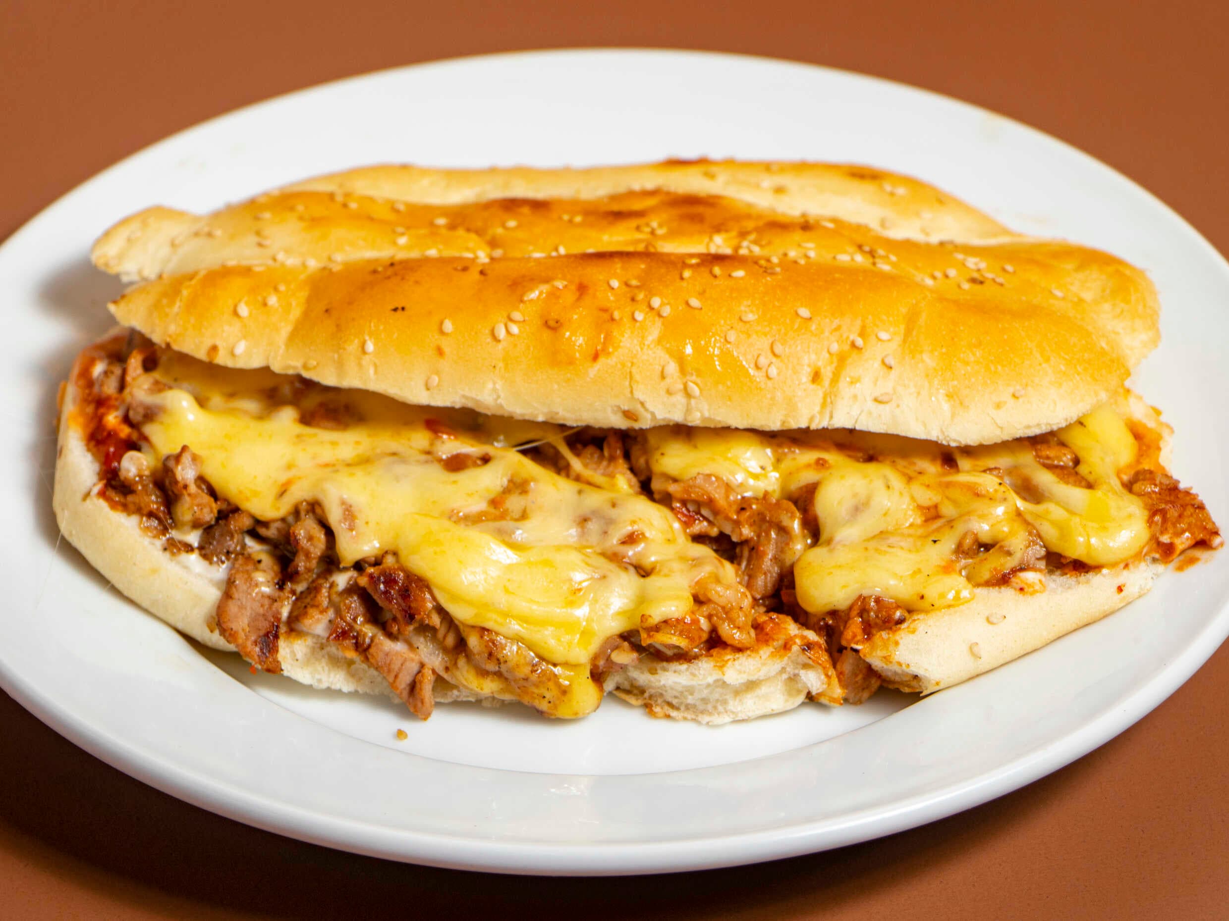 Torta de Arrachera
