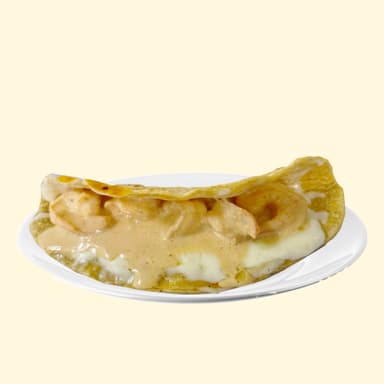 Quesadilla Camarón con Crema
