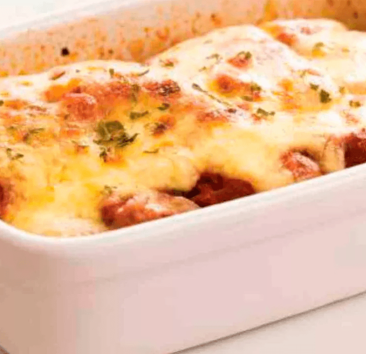 Lasaña Pollo Champiñón
