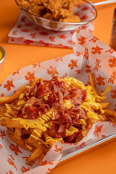 Bacon Cheese Fries To Home