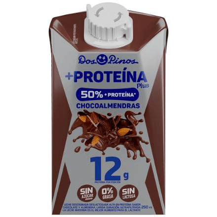 Leche Proteína Dos Pinos Choco Almendras Tetra Pack 250 ml