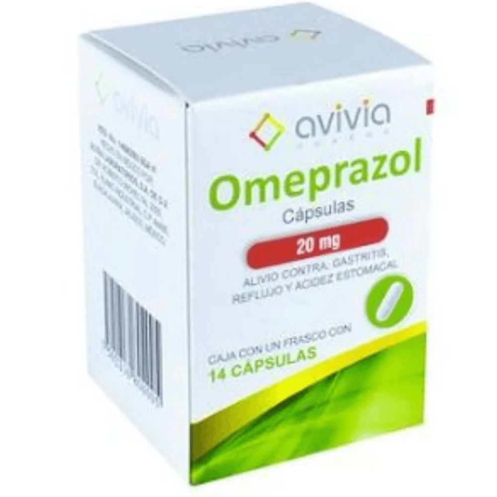 OMEPRAZOL 20 MG C/14 CAPS (AVIVIA)