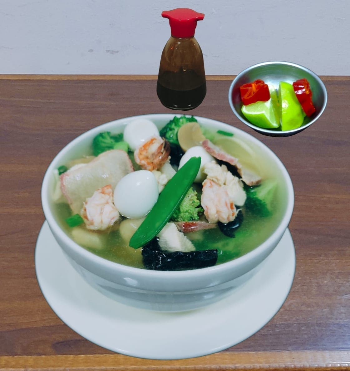 Sopa Wantán Especial