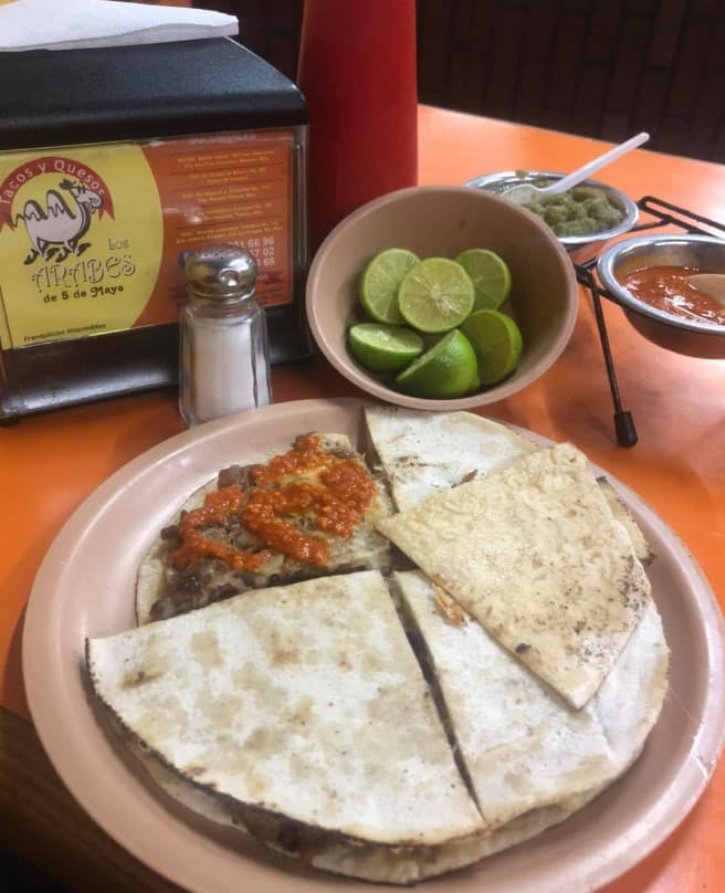 Sincronizada de Carne Árabe Con Queso