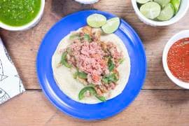Taco de Chile Relleno de Marlitún