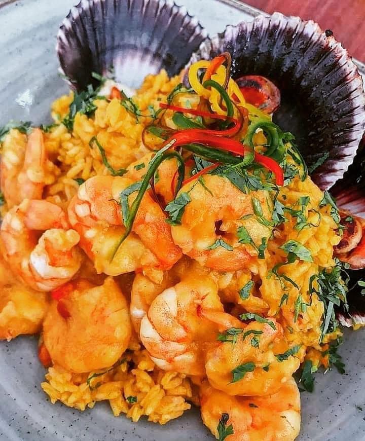 3 Arroz con MariscosJR+3 Bebidas