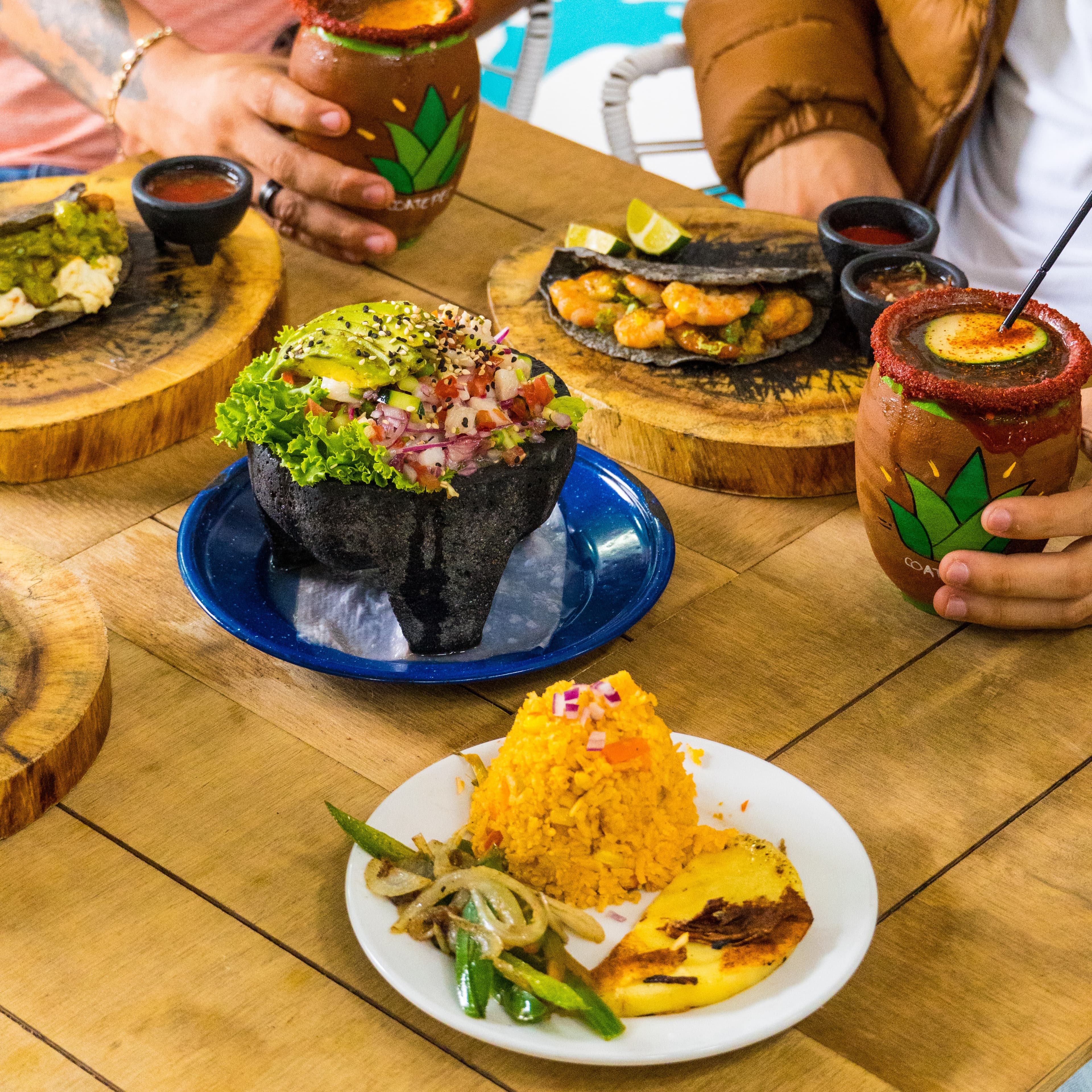 Molcajete Mar y Agave