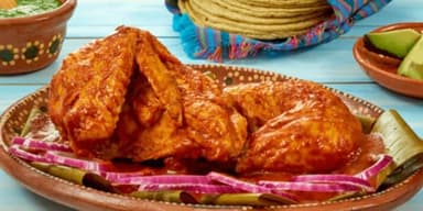 Medio Pollo Encachuatado