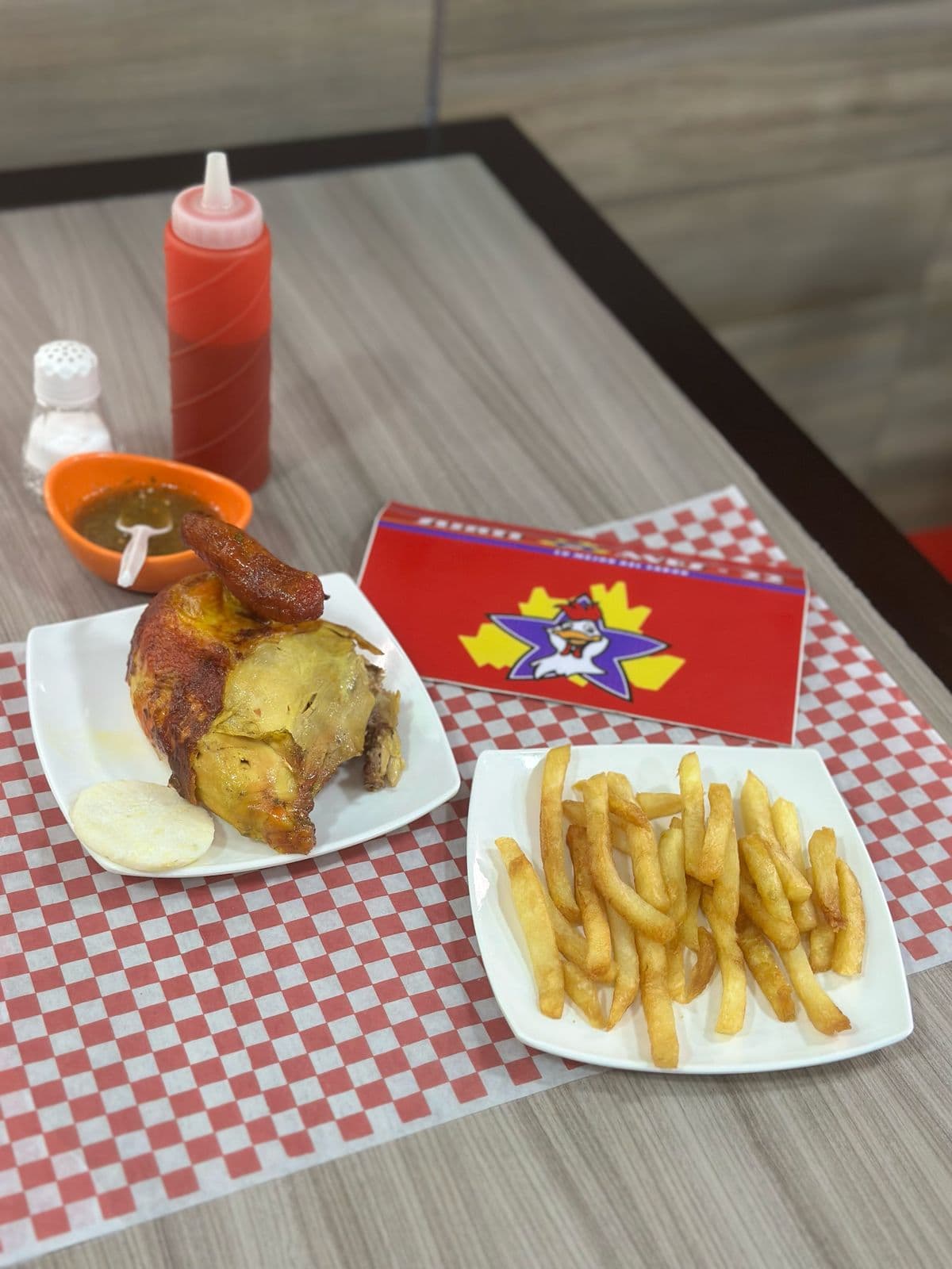 Cuarto de Pollo Asado + Francesa