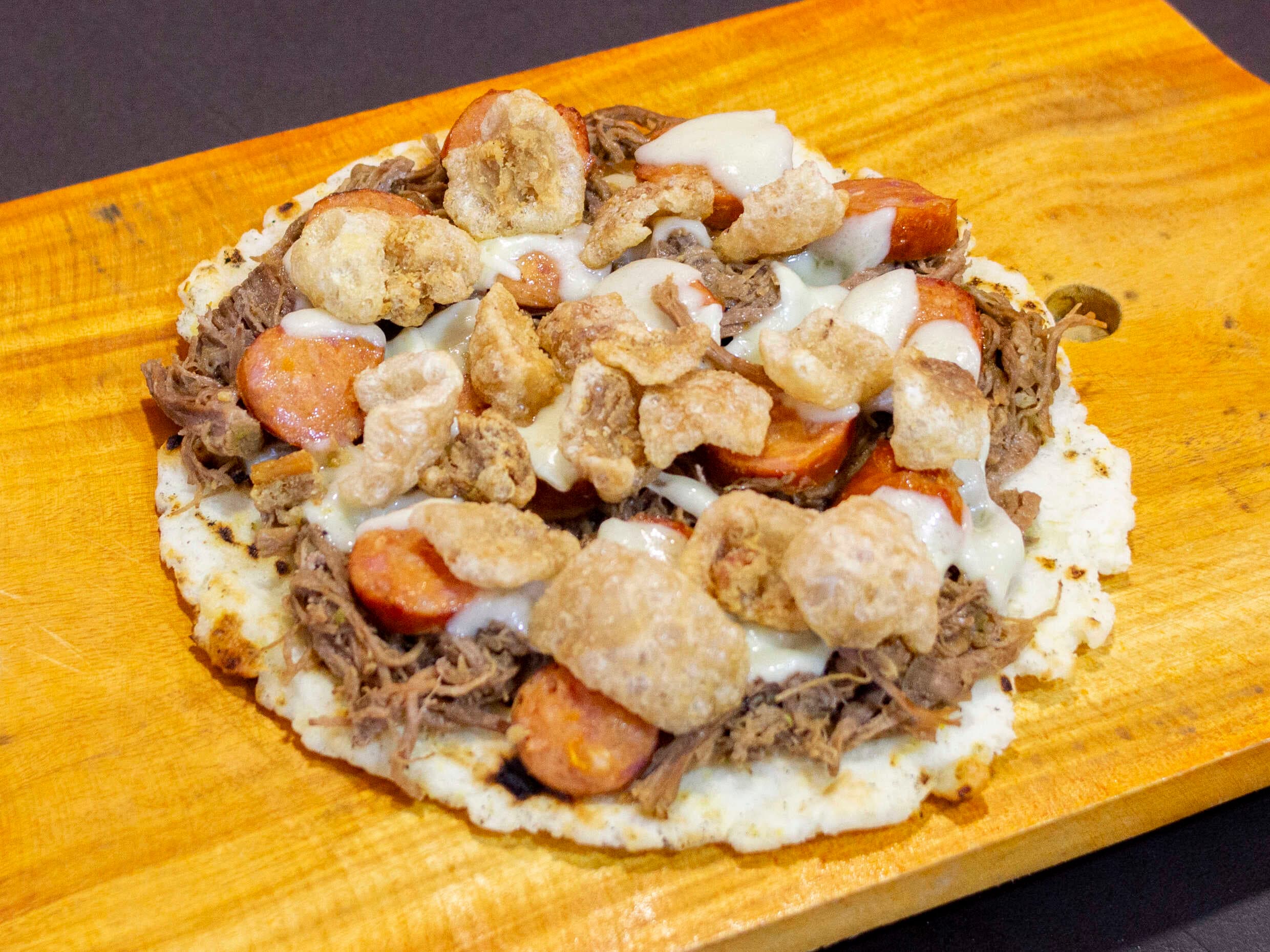 Arepa Pizza Barranquillera