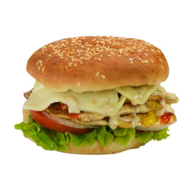 Hamburguesa doble pollo