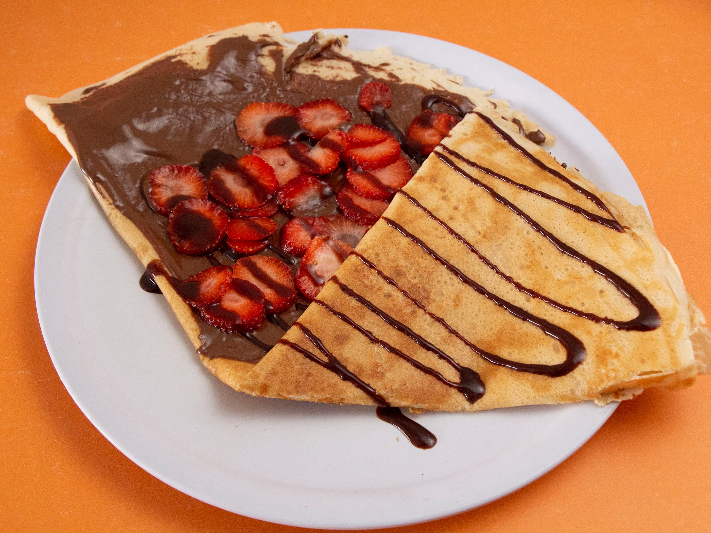 Crepa Dulce de 1 Ingrediente