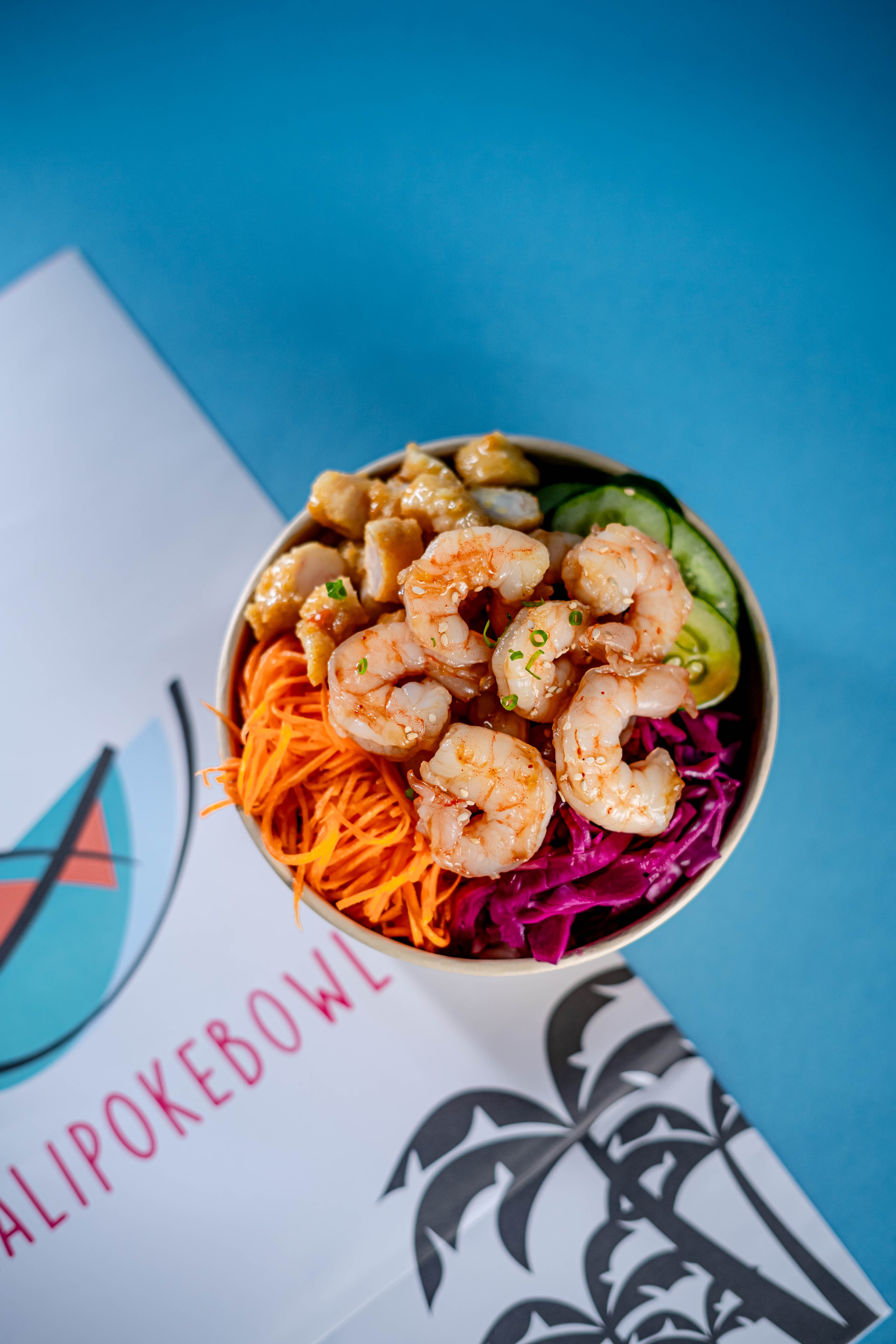 Poke Bowl de Langostinos