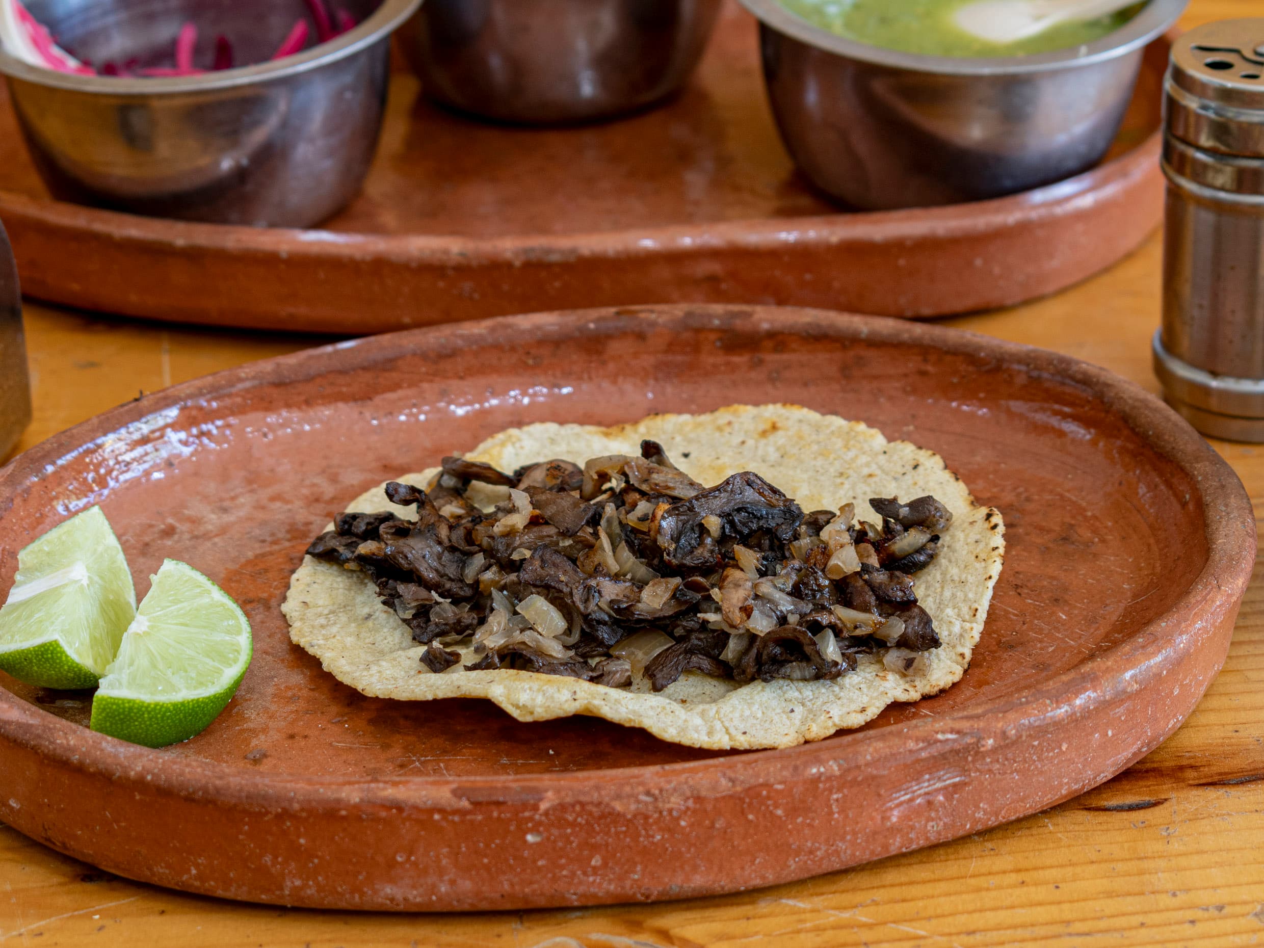 Taco de Champiñón