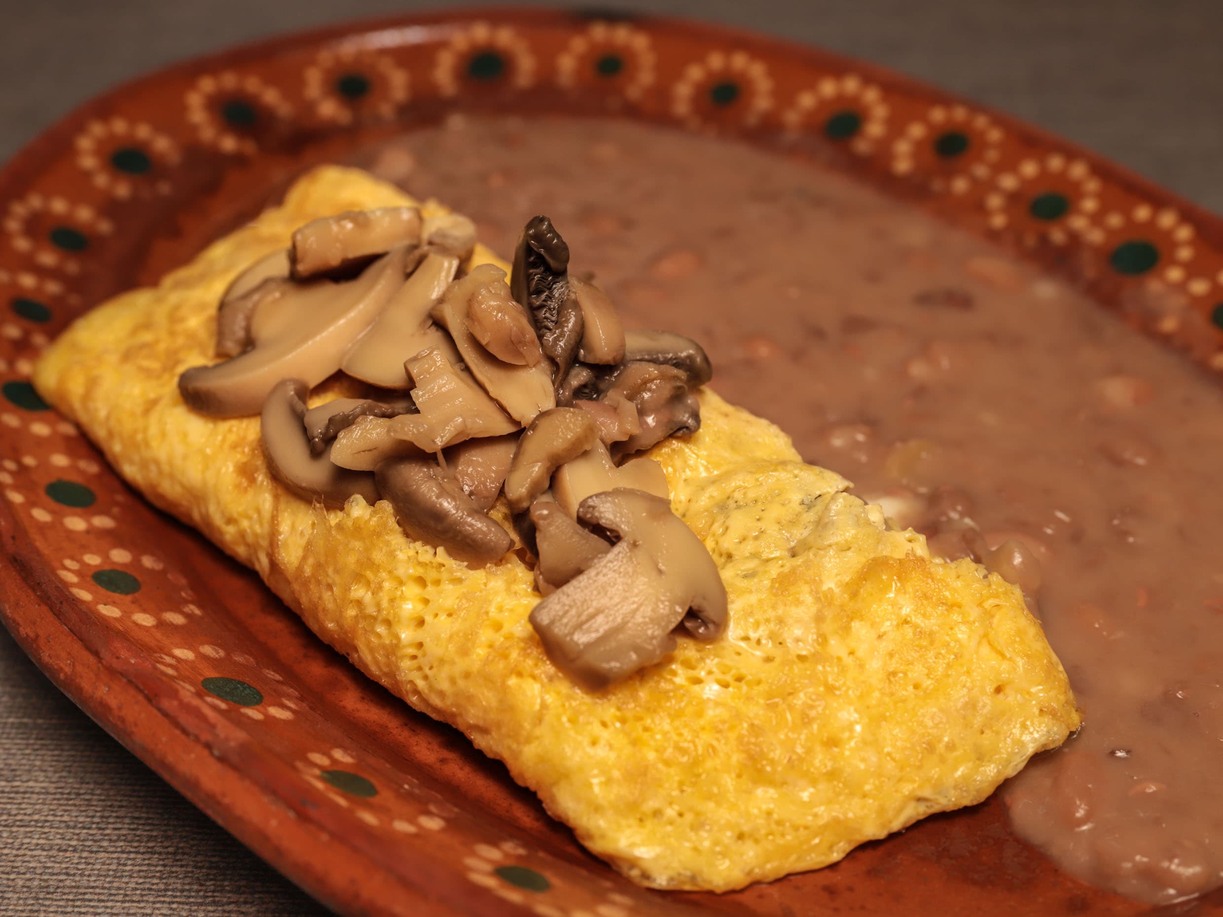 Omelette con Queso