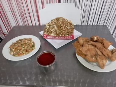 Caja Mediana, 1/2 Pollo y Agridulce