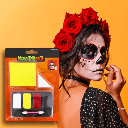 Set de Maquillaje para Disfraz de Catrina
