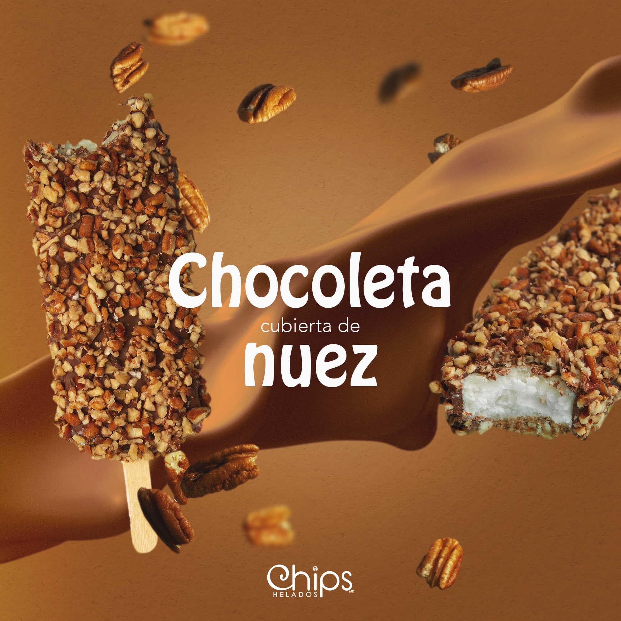 Paleta Chocoleta Nuez