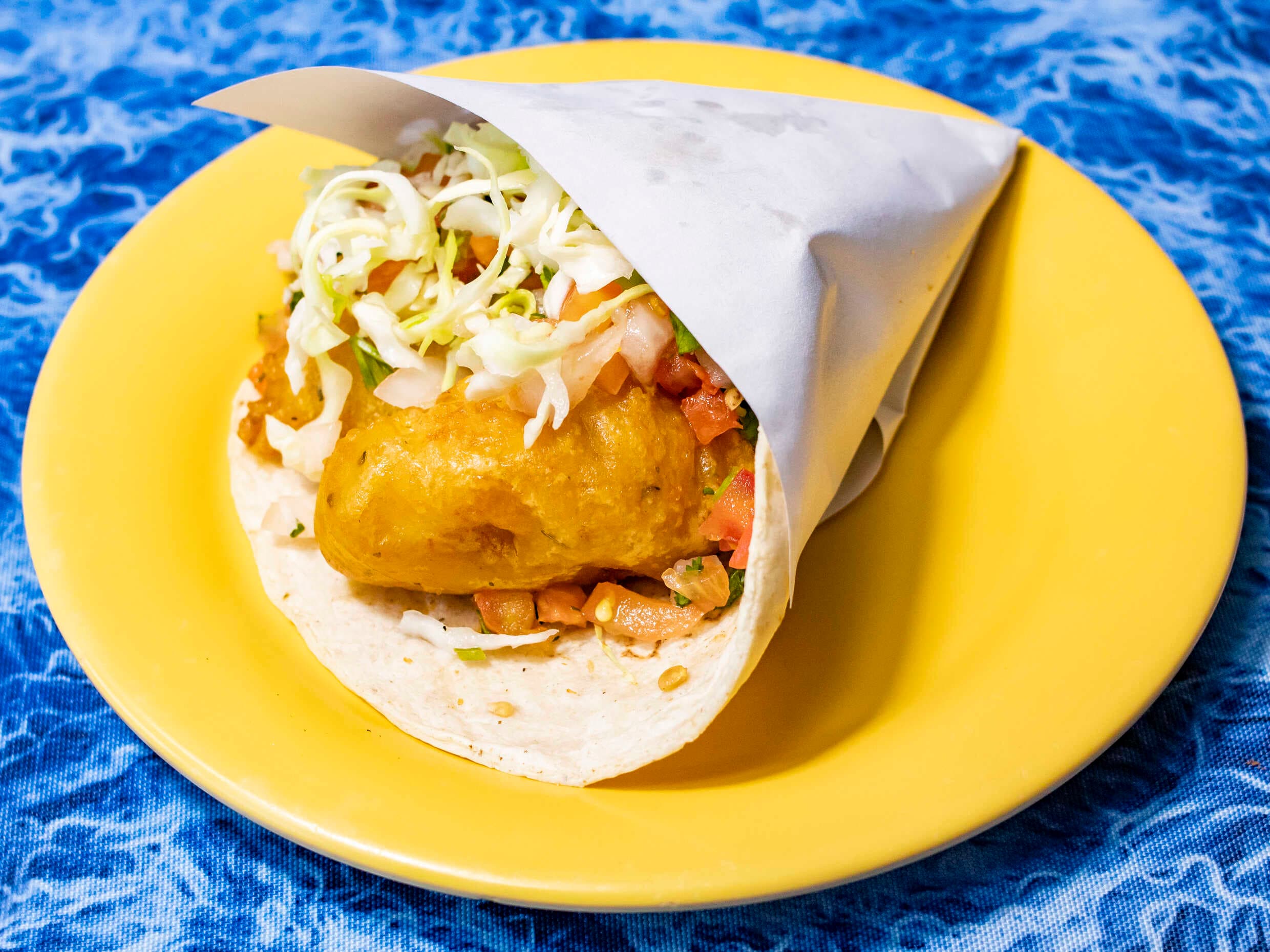 Queso Taco de pescado