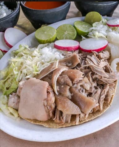 Tostada Chica de Pata