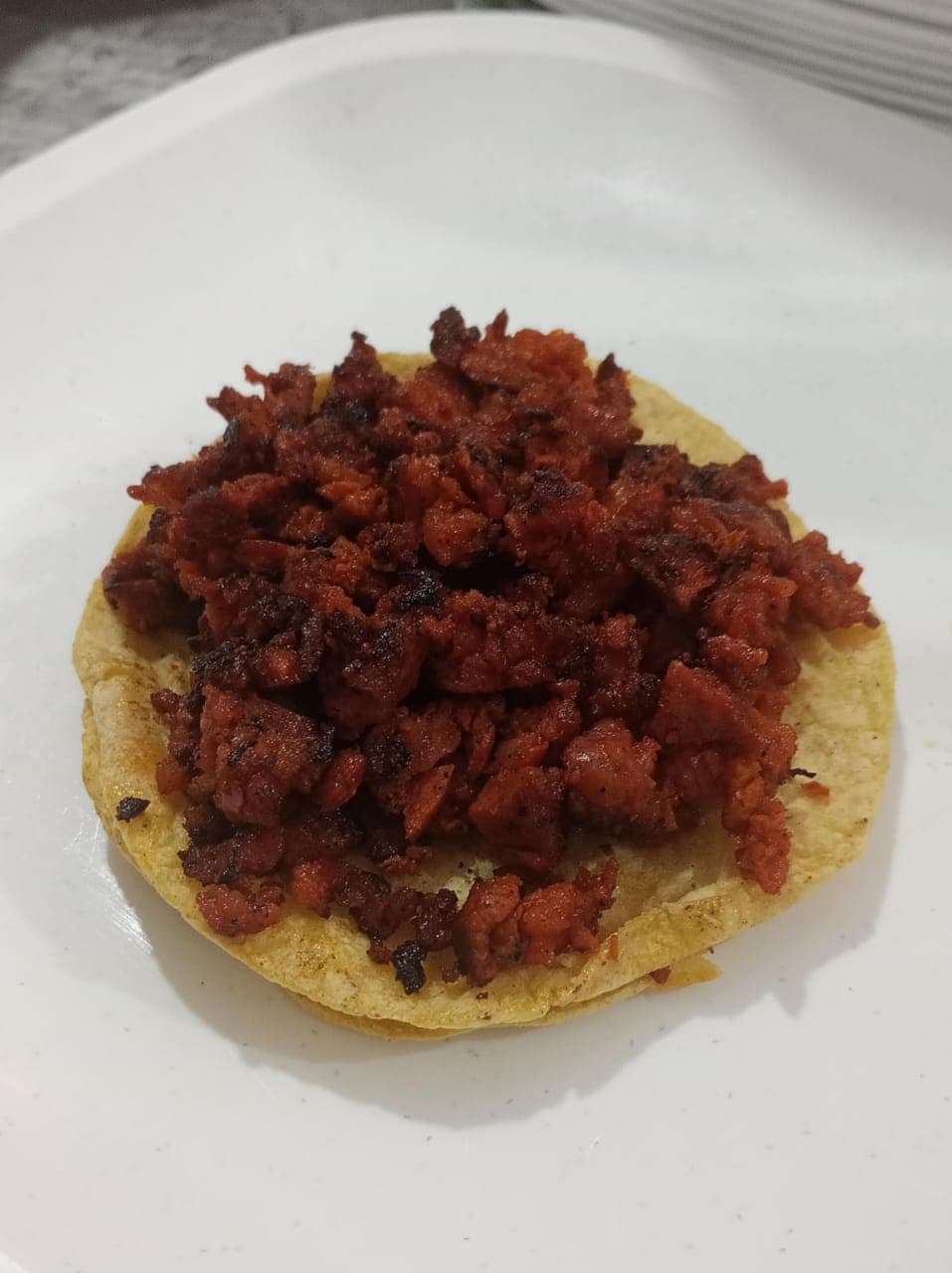 Taco de Chorizo