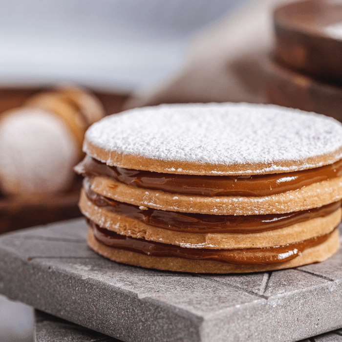 Porción de Torta Alfajor