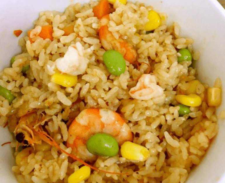 Arroz Chino con Camarón