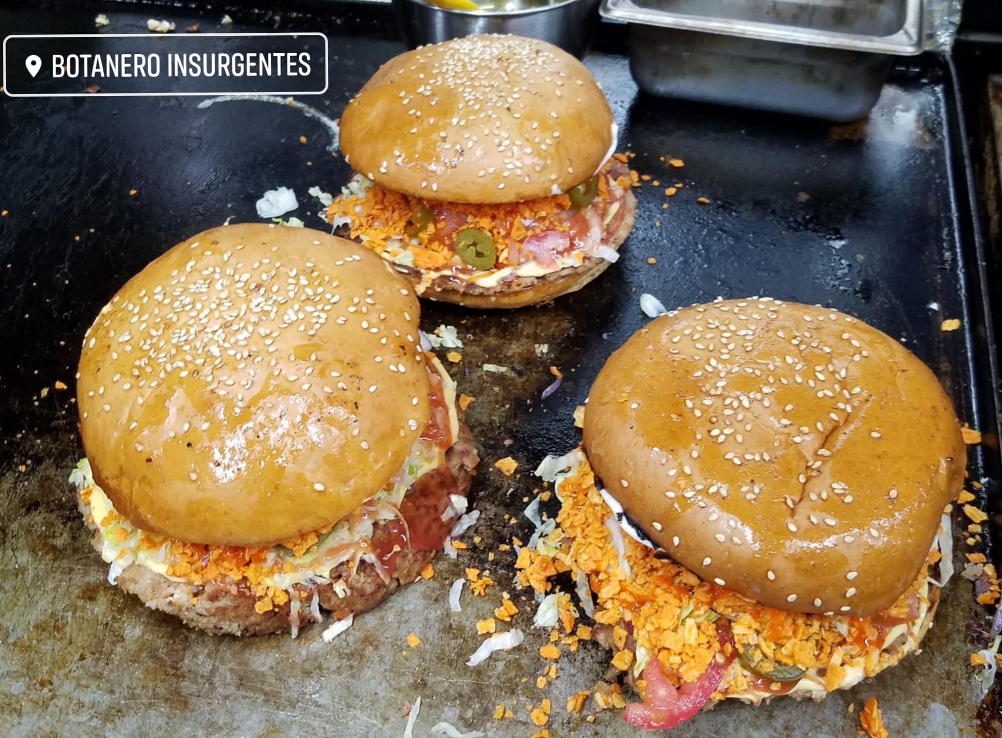 Hamburguesa Doritos