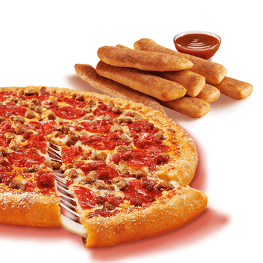 Super Cheese 3 Meat Treat + Canelitas Combo