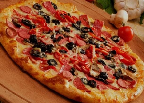 Pizza Boscaiola 10 Rebanadas