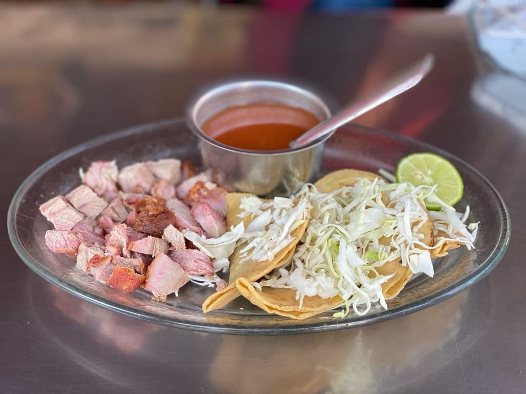 4 Tacos Dorados con 100grs. de Carne