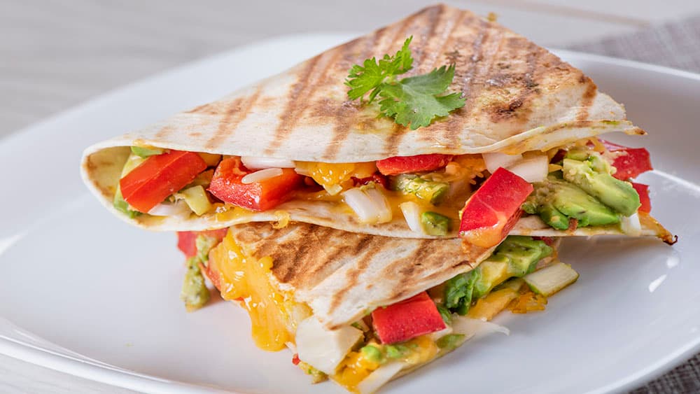 Combo Quesadillas Vegetariana