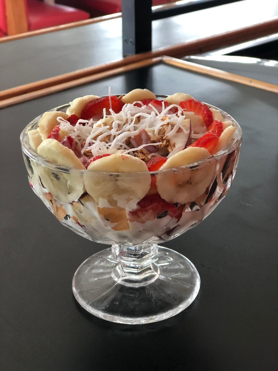 Escamocha con Crema