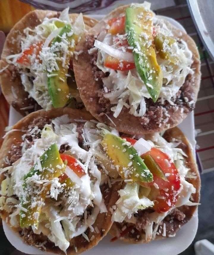 Tostada De Carne Molida