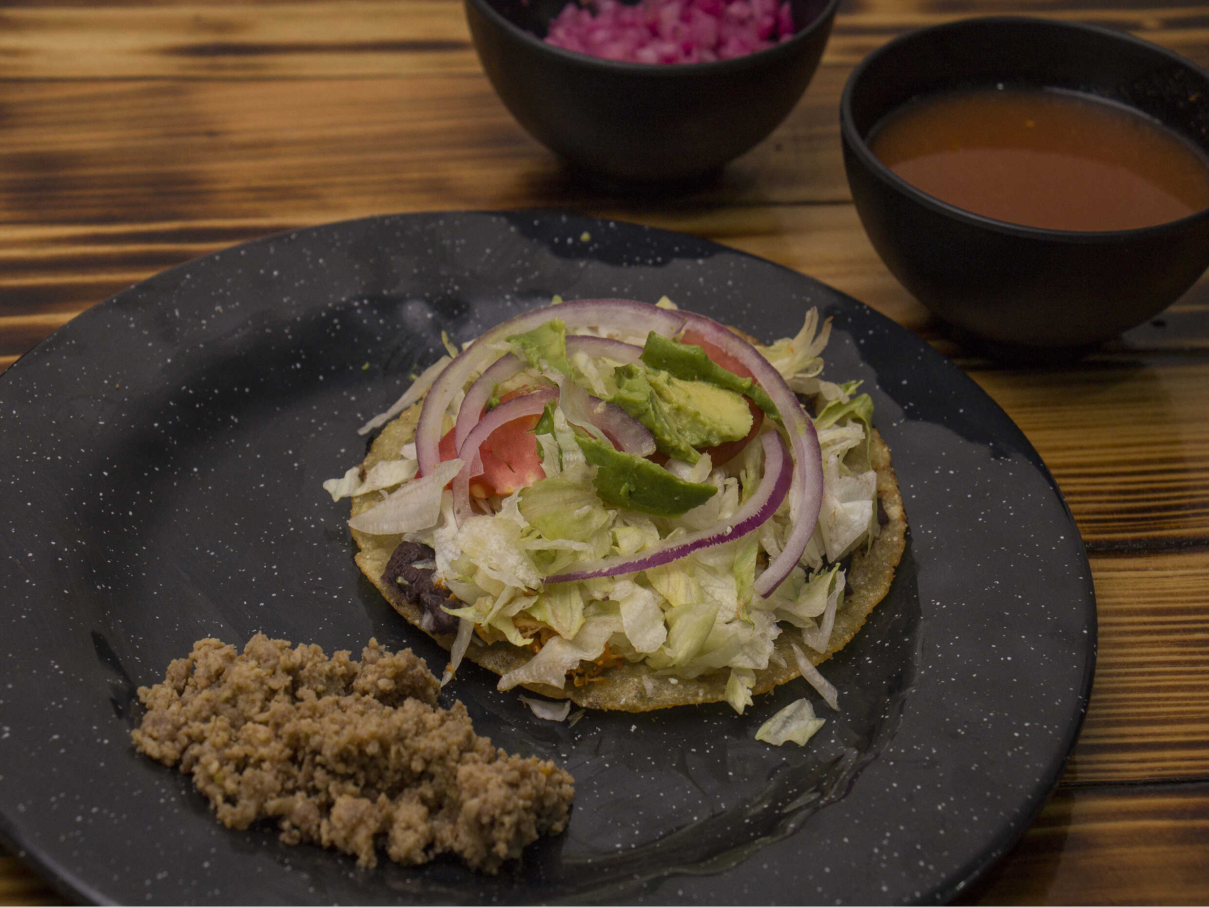 Tostada de Camarón