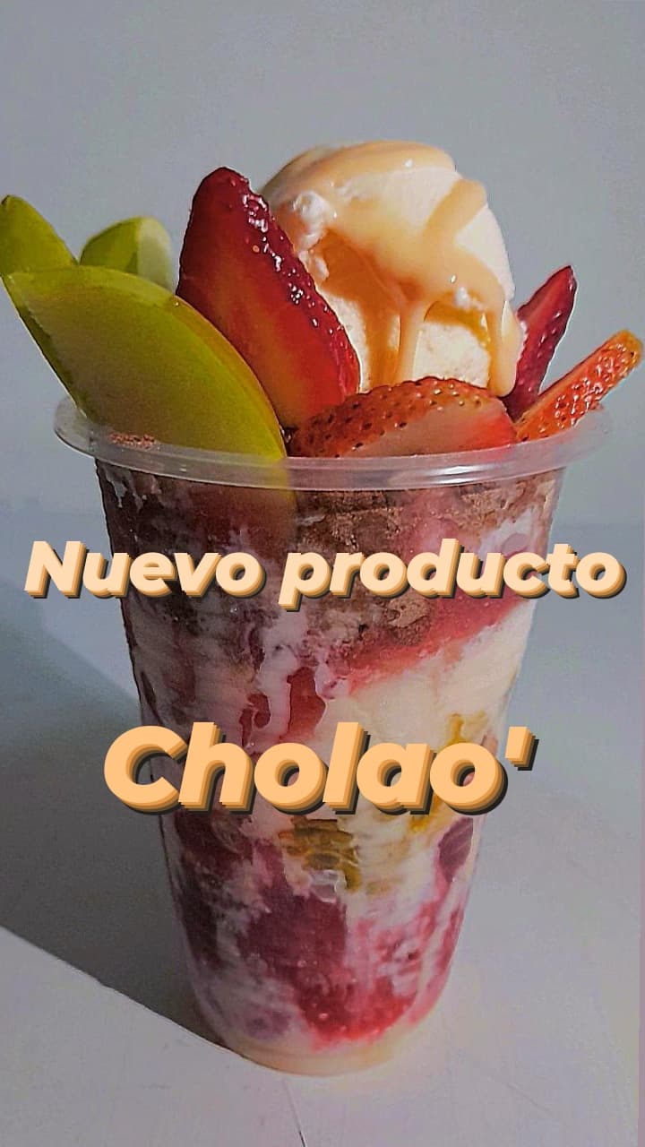 Cholao con Helado