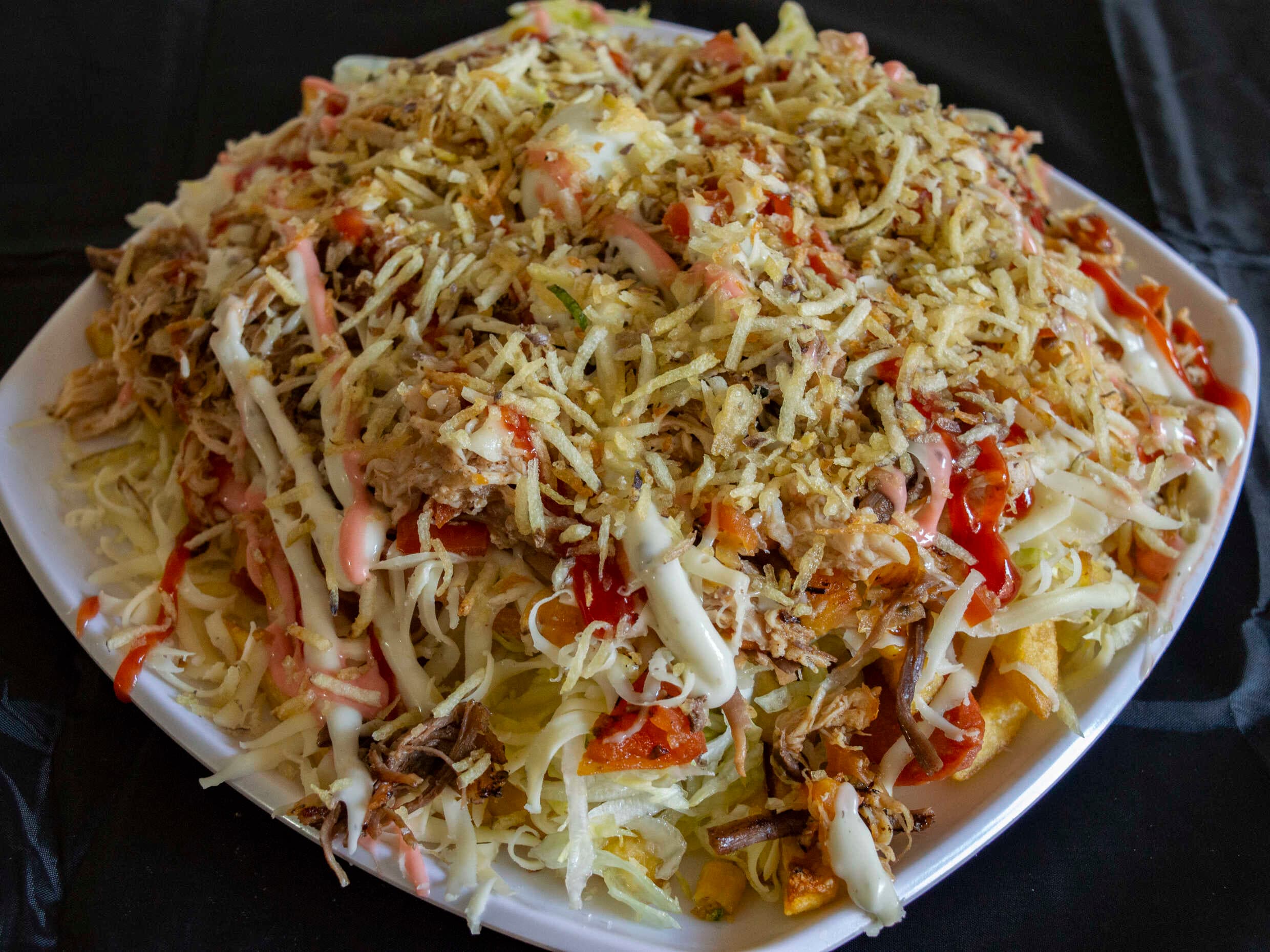 Salchipapa súper Especial
