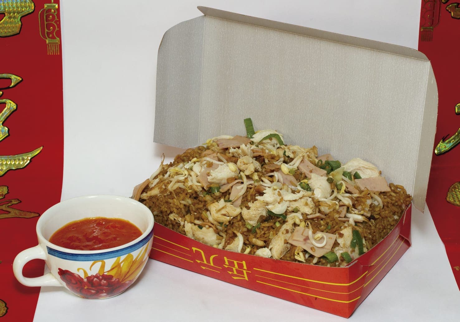 Caja de Arroz Chino Mediana