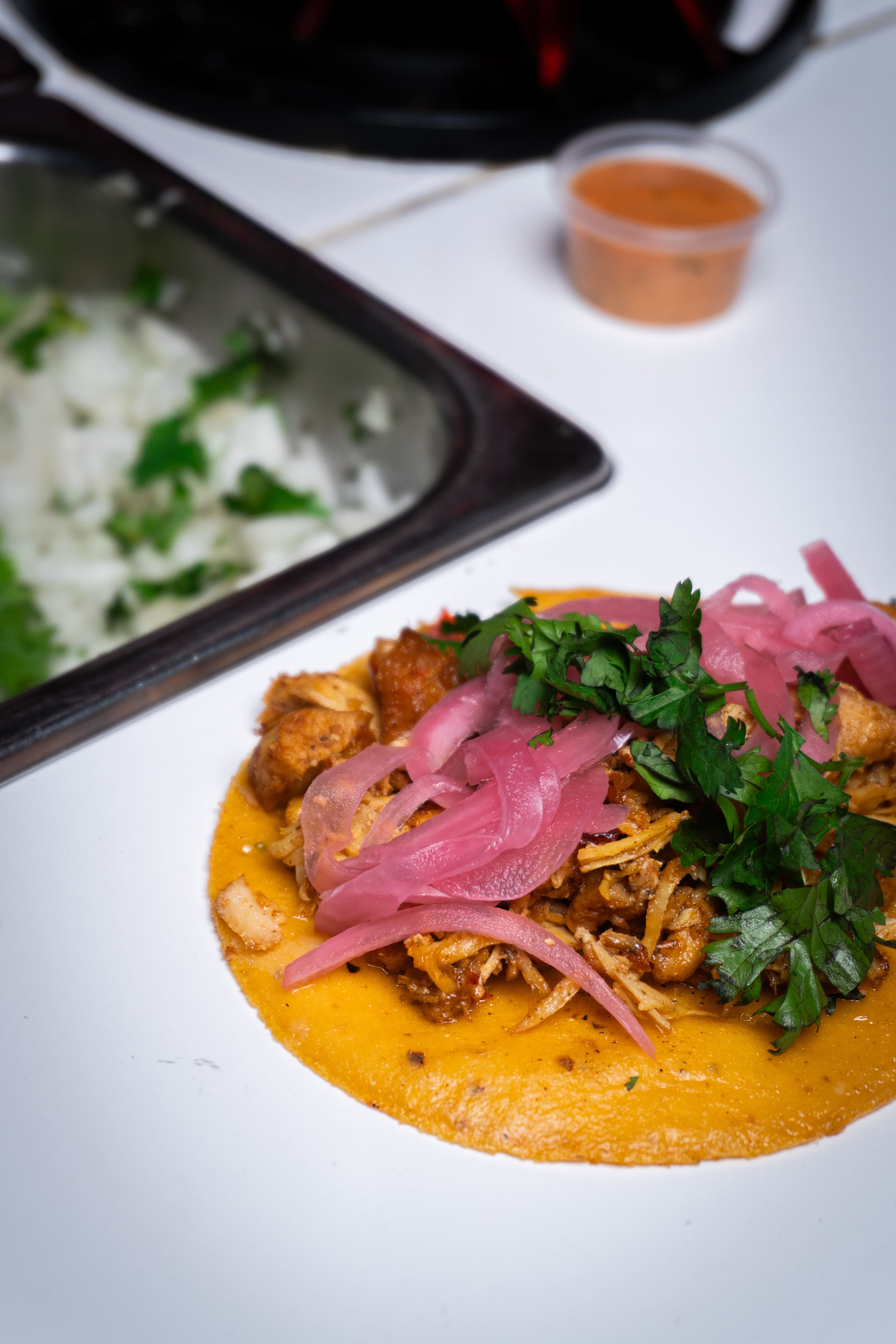 Taco de Carnitas de Cerdo