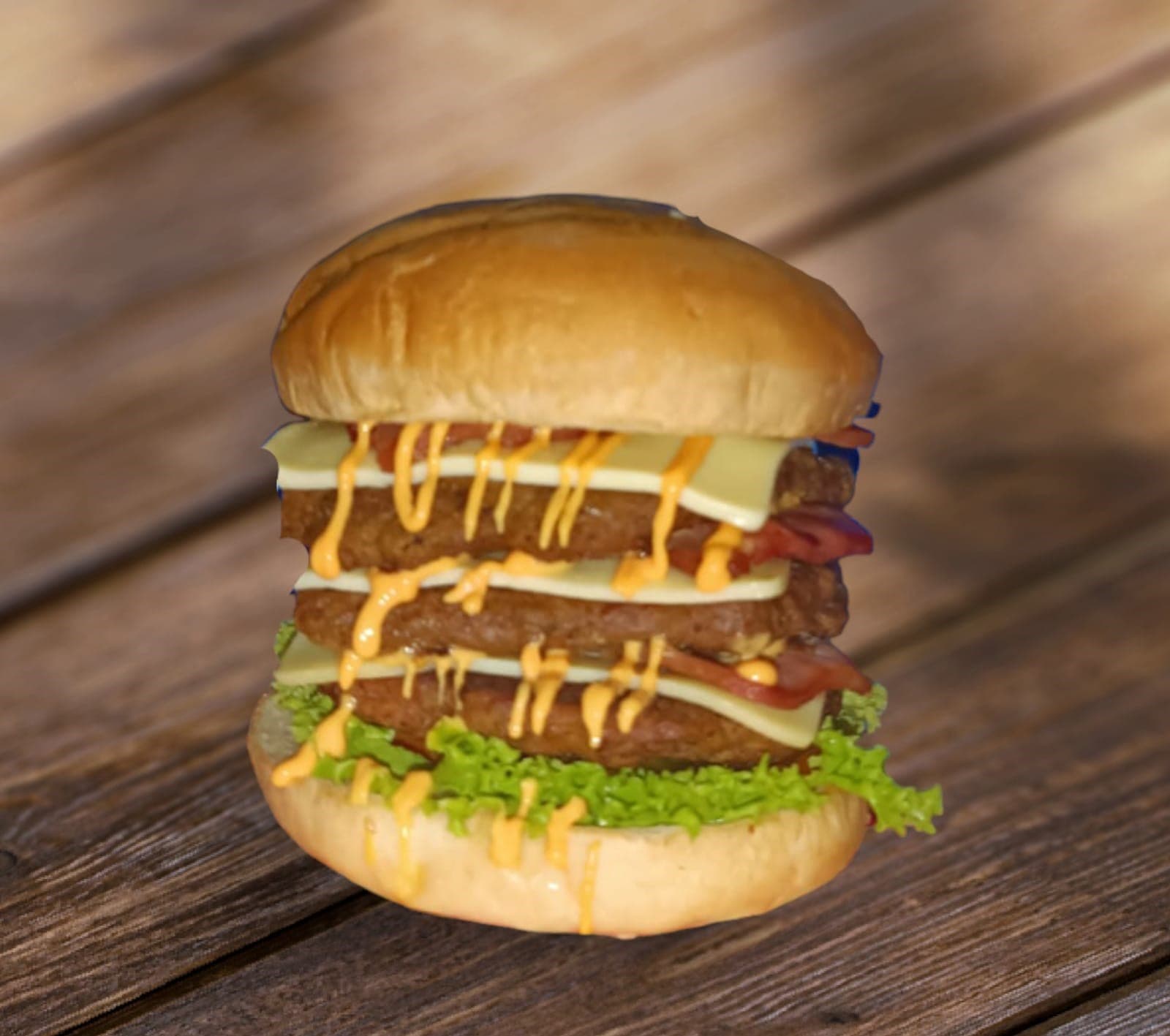 Combo Hamburguesa Monstruosa + Papá+ jugo natural