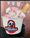Helado de Fresa con Crema