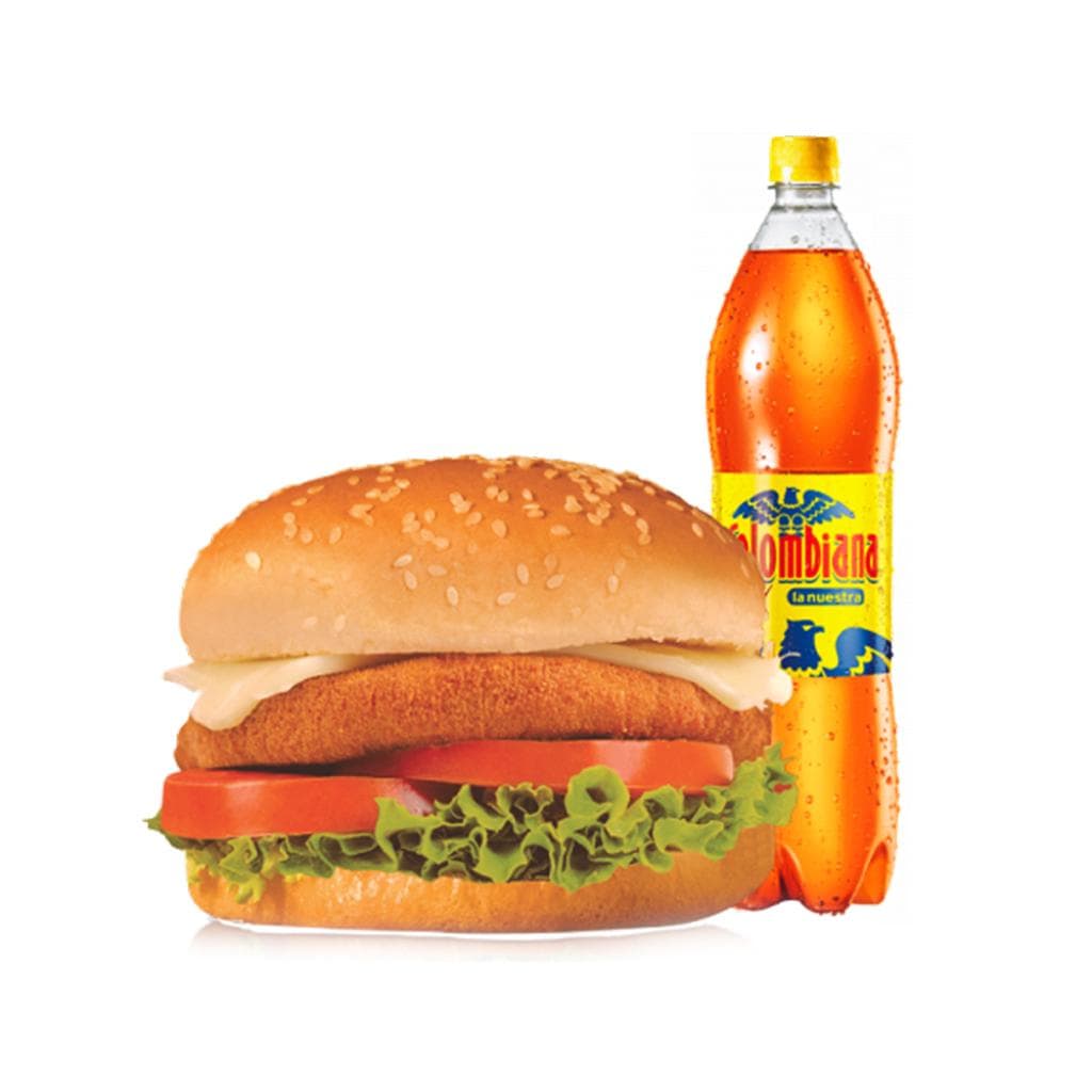 Combo Hamburguesa de Pollo y Bebida