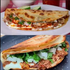 Combo Quesadilla de Harina Grande + Taco de Birria