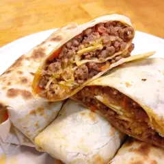 Combo-2 Burritos de Pierna de Achiote + Refresco