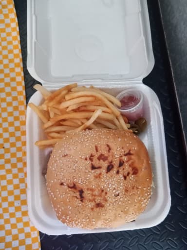 Hamburguesa con Papas