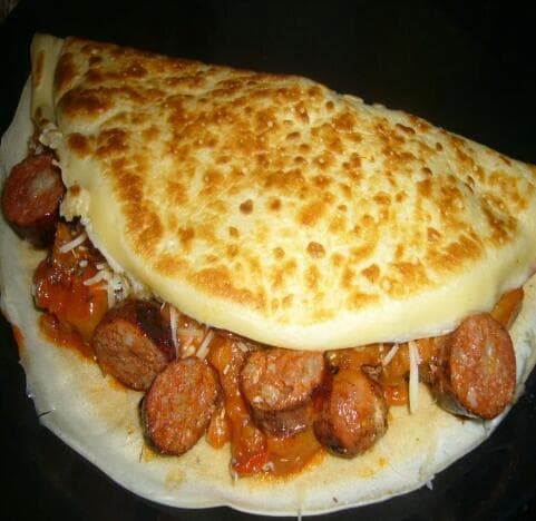 Crepe de Chorizo