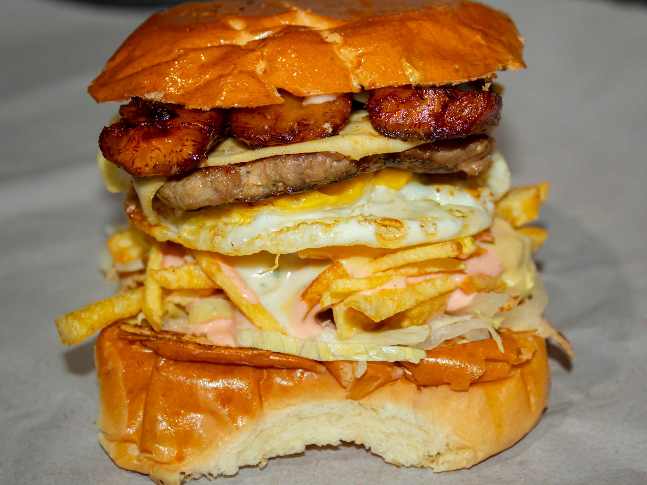 Hamburguesa a lo Pobre