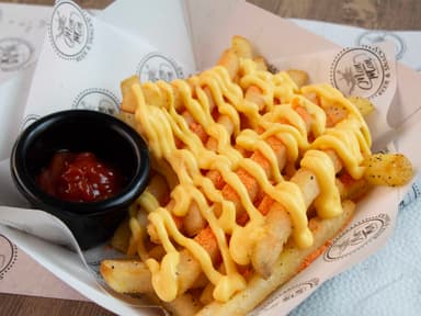 Papas cheddar