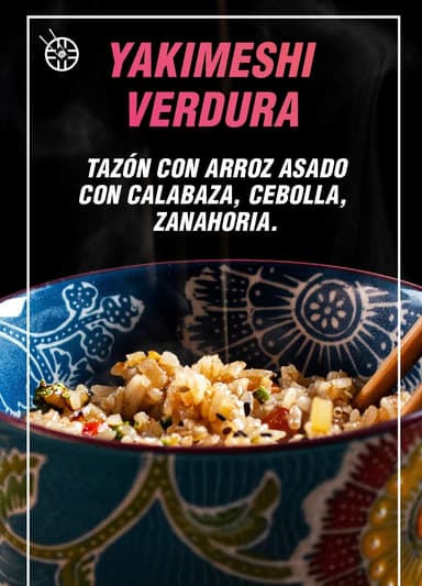 Yakimeshi con Verdura *