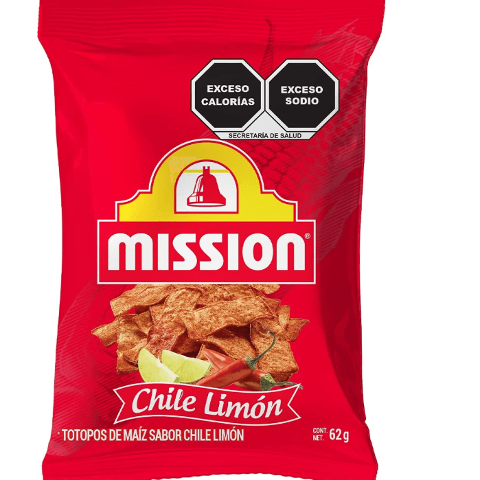 CHIPS MISSION CHILE LIMON 62GR